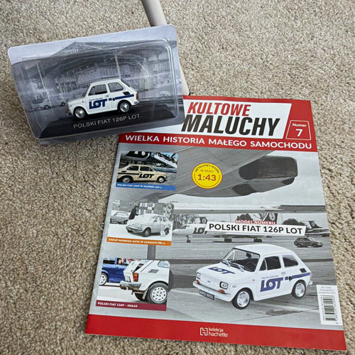 Hachette fiat 126p - hachette, lot