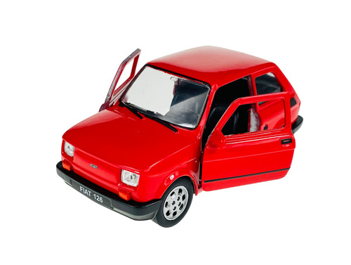 Welly fiat 126p maluch red - maluch,