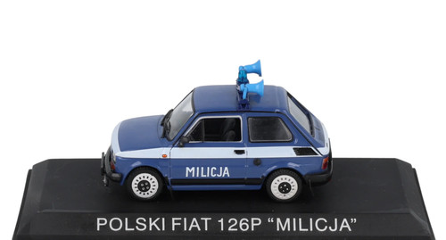 Polish fiat 126p milicja - 126p, "milicja"