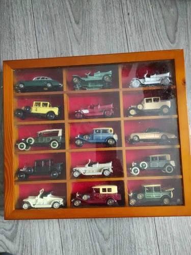 Vintage car wooden display - car,