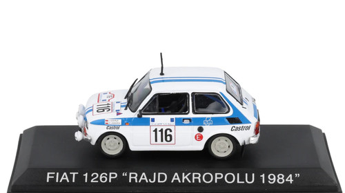 Fiat 126p rajd akropolu - rajd,