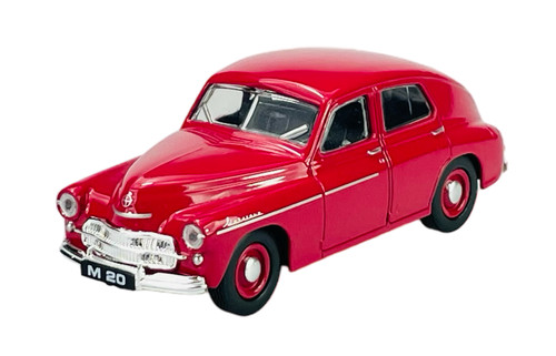 Warszawa red 43 polish - warszawa, 1:43
