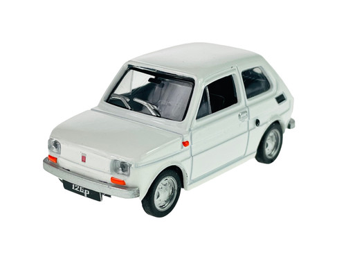 Fiat 126p maluch white 1 - "maluch", 1:43
